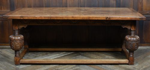 18THCENTURY OAK REFECTORY TABLE - ADDITIONAL PHOTO 4