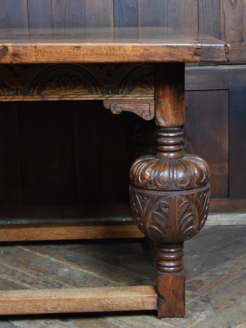 18THCENTURY OAK REFECTORY TABLE - ADDITIONAL PHOTO 9