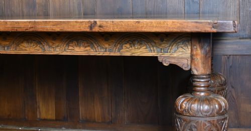 18THCENTURY OAK REFECTORY TABLE - ADDITIONAL PHOTO 10