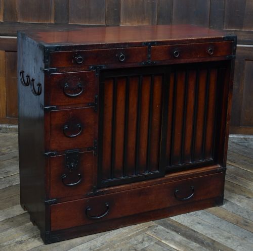 JAPANESE CHOBA TANSU MERCHANTS CHEST