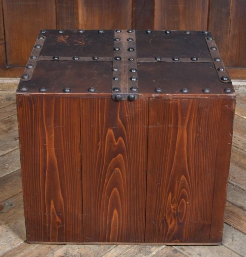 JAPANESE SHIP'S TANSU CHEST - ADDITIONAL PHOTO 9