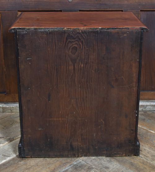 MINIATURE MAHOGANY CHEST OF DRAWERS - ADDITIONAL PHOTO 7