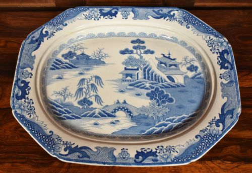 MASON IRON STONE WARE CHARGER - ADDITIONAL PHOTO 5