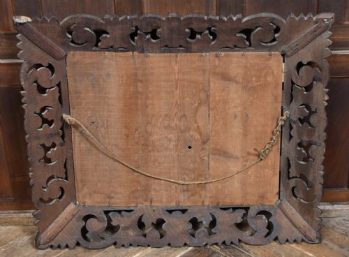 FRENCH OAK MIRROR - ADDITIONAL PHOTO 7