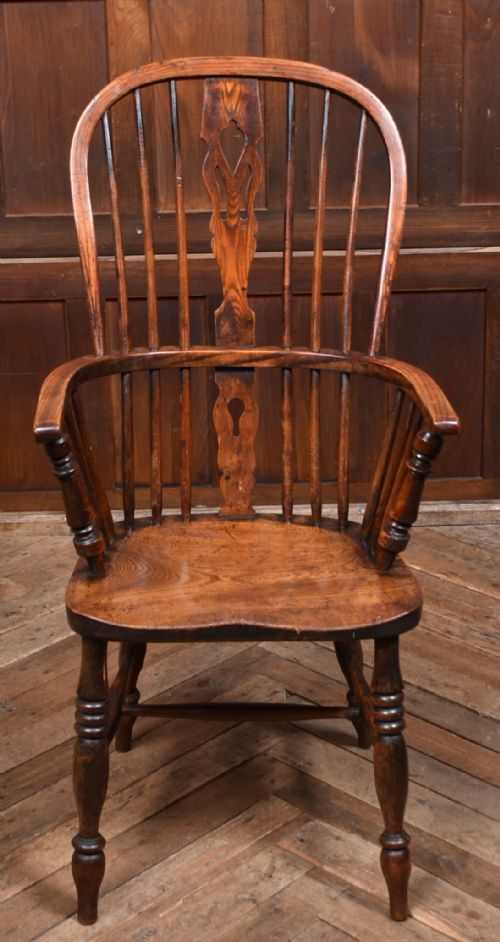 EDWARDIAN WINDSOR ARMCHAIR - ADDITIONAL PHOTO 1