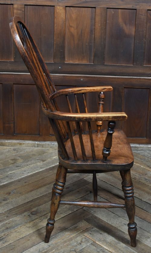 EDWARDIAN WINDSOR ARMCHAIR - ADDITIONAL PHOTO 7