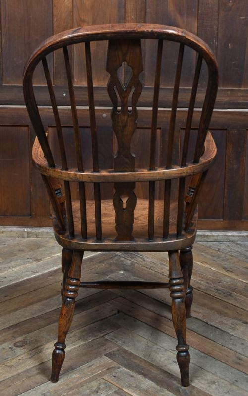 EDWARDIAN WINDSOR ARMCHAIR - ADDITIONAL PHOTO 8