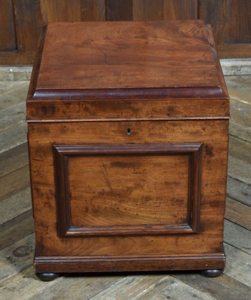 EDWARDIAN MAHOGANY CELLARETTE - ADDITIONAL PHOTO 1