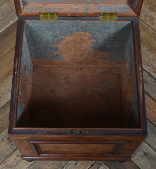 EDWARDIAN MAHOGANY CELLARETTE - ADDITIONAL PHOTO 3