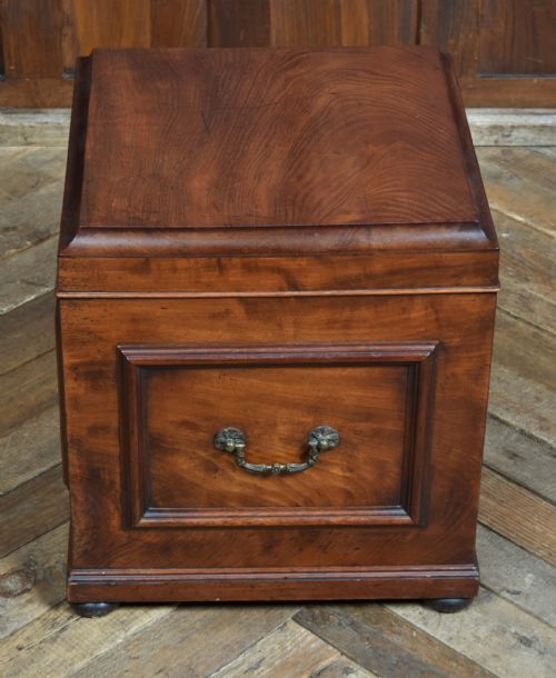EDWARDIAN MAHOGANY CELLARETTE - ADDITIONAL PHOTO 4