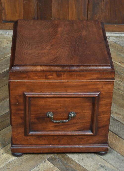 EDWARDIAN MAHOGANY CELLARETTE - ADDITIONAL PHOTO 6