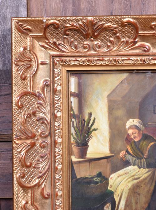 FRAMED OIL ON BOARD - ADDITIONAL PHOTO 1