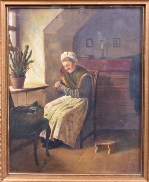 FRAMED OIL ON BOARD - ADDITIONAL PHOTO 2