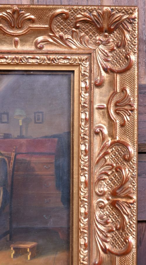 FRAMED OIL ON BOARD - ADDITIONAL PHOTO 3