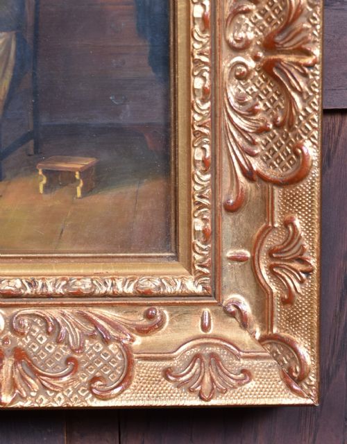 FRAMED OIL ON BOARD - ADDITIONAL PHOTO 4
