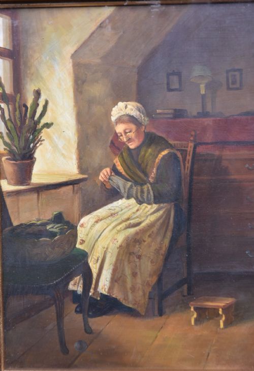 FRAMED OIL ON BOARD - ADDITIONAL PHOTO 6