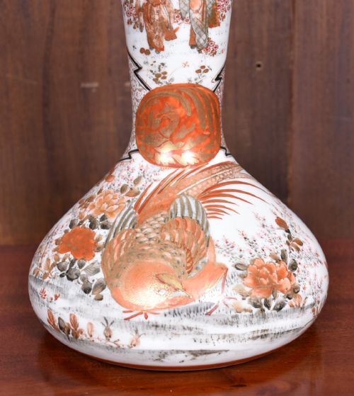 JAPANESE KUTANI VASE - ADDITIONAL PHOTO 1