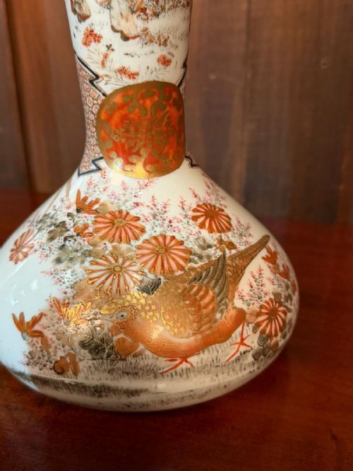 JAPANESE KUTANI VASE - ADDITIONAL PHOTO 6