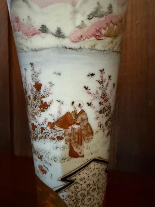 JAPANESE KUTANI VASE - ADDITIONAL PHOTO 7