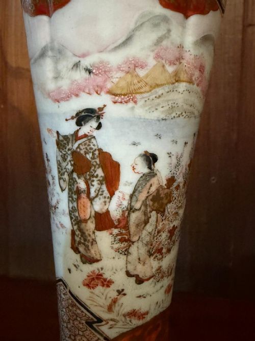 JAPANESE KUTANI VASE - ADDITIONAL PHOTO 8