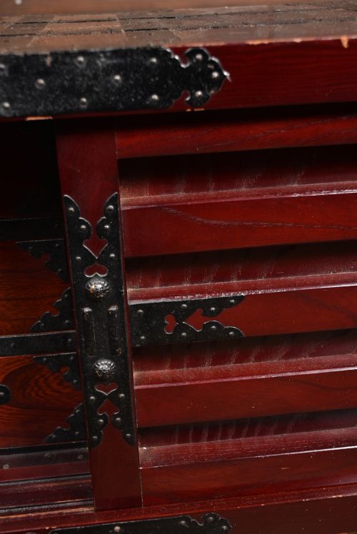 JAPANESE TANSU CHEST - ADDITIONAL PHOTO 4