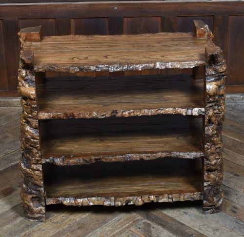 JAPANESE BURR ELM BOOKSHELF - ADDITIONAL PHOTO 4