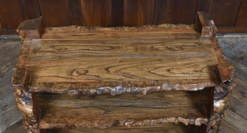 JAPANESE BURR ELM BOOKSHELF - ADDITIONAL PHOTO 5