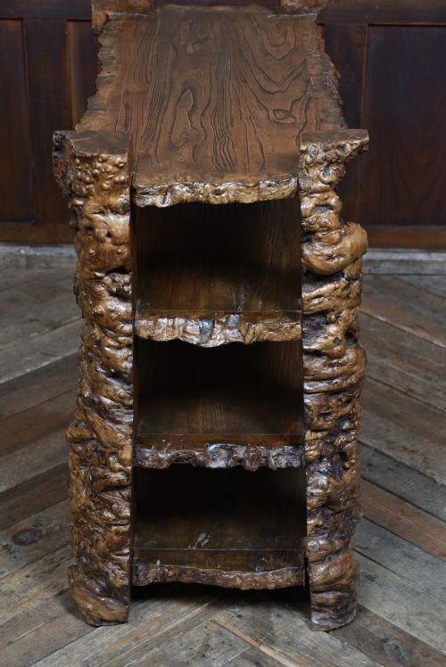 JAPANESE BURR ELM BOOKSHELF - ADDITIONAL PHOTO 7