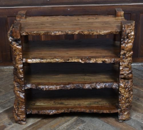 JAPANESE BURR ELM BOOKSHELF - ADDITIONAL PHOTO 8