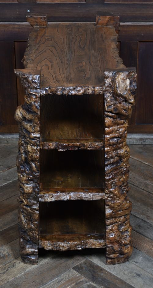 JAPANESE BURR ELM BOOKSHELF - ADDITIONAL PHOTO 10