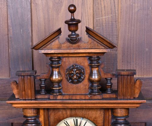 19TH CENTURY GERMAN WALL CLOCK - ADDITIONAL PHOTO 1