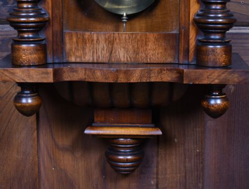19TH CENTURY GERMAN WALL CLOCK - ADDITIONAL PHOTO 2