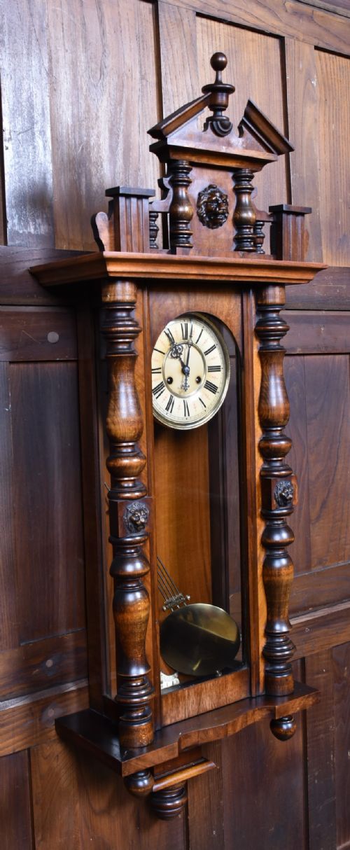 19TH CENTURY GERMAN WALL CLOCK - ADDITIONAL PHOTO 10