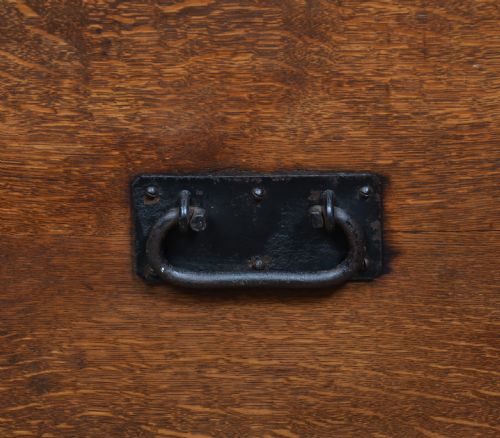 19TH CENTURY OAK SILVER CHEST - ADDITIONAL PHOTO 8