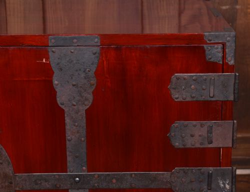 JAPANESE KEYAKI TANSU CHEST - ADDITIONAL PHOTO 2