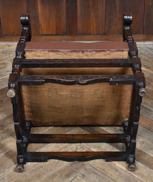 FRENCH WALNUT ARM CHAIR - ADDITIONAL PHOTO 10