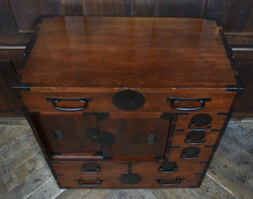 JAPANESE KEYAKI MERCHANT CHEST - ADDITIONAL PHOTO 3