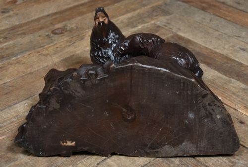 JAPANESE KIBORI KUMA HANDCARVED BEAR - ADDITIONAL PHOTO 7