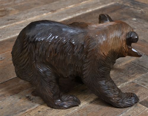 JAPANESE KIBORI KUMA HANDCARVED BEAR - ADDITIONAL PHOTO 4