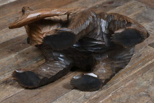 JAPANESE KIBORI KUMA HANDCARVED BEAR - ADDITIONAL PHOTO 7
