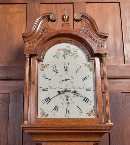 SCOTTISH VICTORIAN DAVID CRAIG FORD PATH HEAD LONGCASE CLOCK - ADDITIONAL PHOTO 6