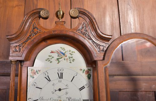SCOTTISH VICTORIAN DAVID CRAIG FORD PATH HEAD LONGCASE CLOCK - ADDITIONAL PHOTO 10