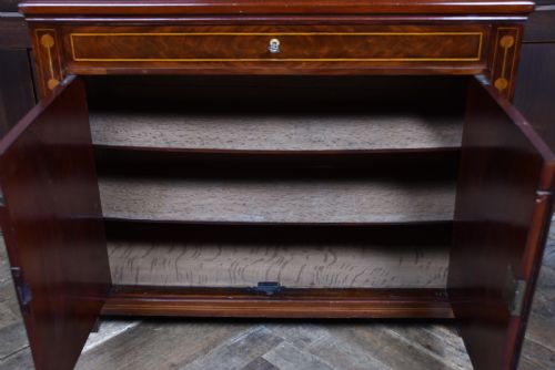 GEORGIAN MAHOGANY GENTLEMAN'S DESK - ADDITIONAL PHOTO 8