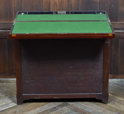 GEORGIAN MAHOGANY GENTLEMAN'S DESK - ADDITIONAL PHOTO 21