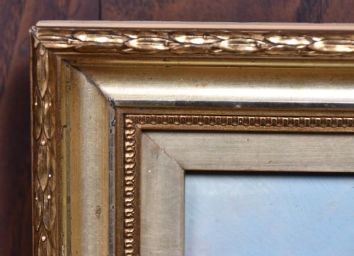 PAIR OF SIGNED OIL ON BOARD SADEE - ADDITIONAL PHOTO 7