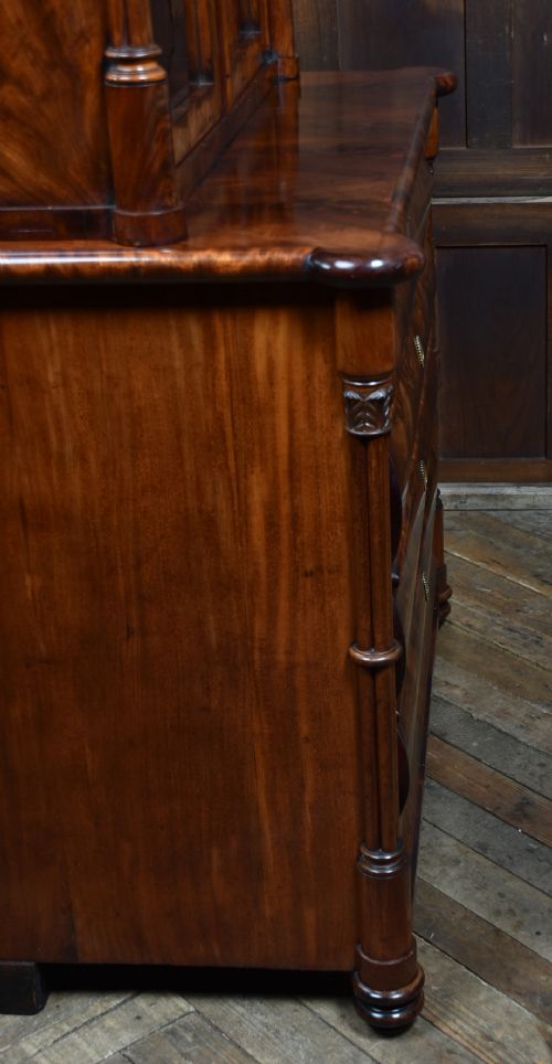 19THCENTURY FRENCH FLAME MAHOGANY BOOKCASE - ADDITIONAL PHOTO 14