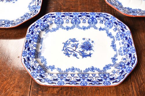 SET OF VICTORIAN OF BLUE WHITE ASHETTS - ADDITIONAL PHOTO 2