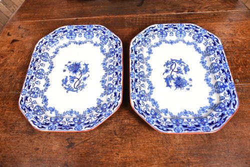 SET OF VICTORIAN OF BLUE WHITE ASHETTS - ADDITIONAL PHOTO 9