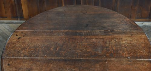 18TH CENTURY OAK DROP LEAF TABLE - ADDITIONAL PHOTO 13