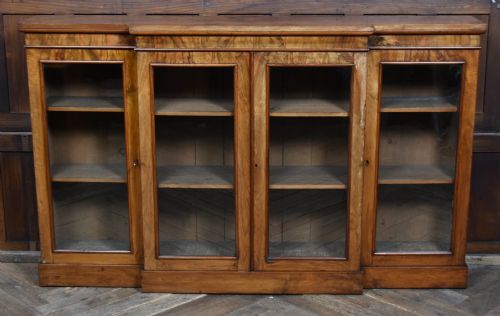 VICTORIAN WALNUT BOOKCASE - ADDITIONAL PHOTO 2